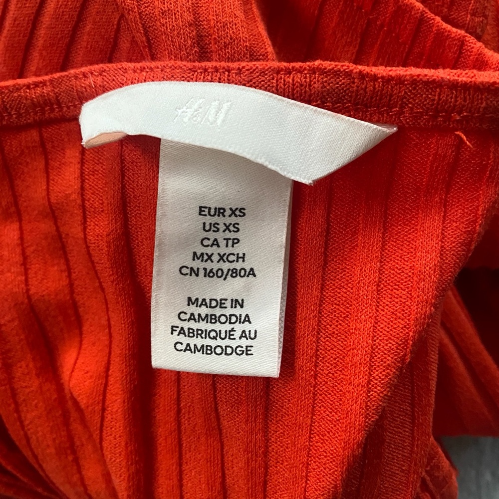 H&M Vibrant Orange Maxi Dress - Picture 2 of 3